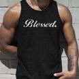 Blessed Signature Unisex Tank Top Gifts for Him