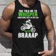 Brappp Motocross Unisex Tank Top Gifts for Him