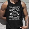 Camping Cool Gift Tenting Campfire Camp Hiking Trekking Camping Gift Graphic Design Printed Casual Daily Basic Unisex Tank Top Gifts for Him