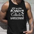 Candy Collectors Wellcome Halloween Quote V2 Unisex Tank Top Gifts for Him