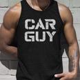 Car Guy Distressed Unisex Tank Top Gifts for Him