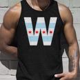 Chicago City Flag W Unisex Tank Top Gifts for Him