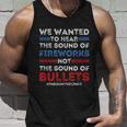 Chicago End Gun Violence Shirt We Wanted To Hear The Sound Of Fireworks Unisex Tank Top Gifts for Him