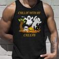 Chillin With My Creeps Unisex Tank Top Gifts for Him
