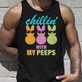 Chillin With My Peeps Unisex Tank Top Gifts for Him