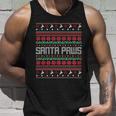 Christmas Santa Paws Ugly Christmas Sweater Graphic Design Printed Casual Daily Basic Unisex Tank Top Gifts for Him Christmas Santa Paws Ugly Christmas Sweater Graphic Design Printed Casual Daily Basic Unisex Tank Top Gifts for Him