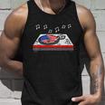 Cool Vinyl Record Us Flag 4Th Of July For Men Women Vinyl Turntable Unisex Tank Top Gifts for Him