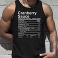 Cranberry Sauce Nutrition Facts Label Unisex Tank Top Gifts for Him