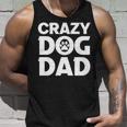 Crazy Dog Dad V2 Unisex Tank Top Gifts for Him