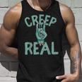 Creep It Real Rocker Zombie Halloween Unisex Tank Top Gifts for Him