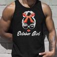 Cute October Girl Birthday Unisex Tank Top Gifts for Him