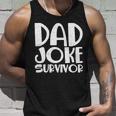 Dad Joke Survivor Unisex Tank Top Gifts for Him