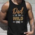 Dad Of The Wild One Toddler 1St Birthday Leopard Dad Boy Unisex Tank Top Gifts for Him