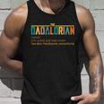 Dadalorian Definition Like A Dad But Way Cooler Tshirt Unisex Tank Top Gifts for Him