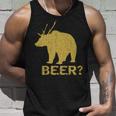 Deer Bear Beer Moose Elk Hunting Funny Tshirt Unisex Tank Top Gifts for Him