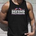 Defund Politicians American Flag Unisex Tank Top Gifts for Him