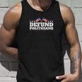 Defund Politicians Liberal Politics Freedom Design Tshirt Unisex Tank Top Gifts for Him