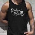 Diabetic Princess Type1 Diabetes Cute Gift For Women Crown Cute Graphic Design Printed Casual Daily Basic Unisex Tank Top Gifts for Him