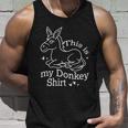 Donkey Funny Saying Cute Mule Farm Animal Gift Unisex Tank Top Gifts for Him