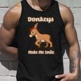 Donkeys Smile Cute Mule Cute Gift Unisex Tank Top Gifts for Him