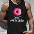 Donut Party Crew Funny Gift Donut Birthday Party Favors Unisex Tank Top Gifts for Him