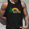 Earth Day Every Day Rainbow Unisex Tank Top Gifts for Him