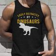 Easily Distracted By Dinosaurs Cute Gift Unisex Tank Top Gifts for Him