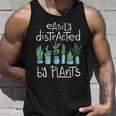 Easily Distracted By Plants V2 Unisex Tank Top Gifts for Him