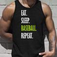 Eat Sleep Baseball Repeat V2 Unisex Tank Top Gifts for Him