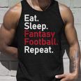 Eat Sleep Fantasy Football Repeat Tshirt Unisex Tank Top Gifts for Him