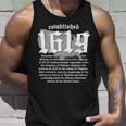 Established 1619 African American History Us Map Tshirt Unisex Tank Top Gifts for Him