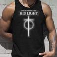Even In The Darkness I See His Light Jesus Christian Tshirt Unisex Tank Top Gifts for Him