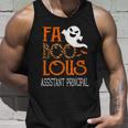 Faboolous Assistant Principal On Halloween Party Funny Ghost Unisex Tank Top Gifts for Him