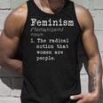Feminism Definition Unisex Tank Top Gifts for Him