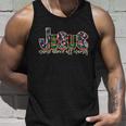 Festive Patten Jesus Name Above All Names Unisex Tank Top Gifts for Him