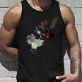 Fighting Rosters Lightsaber Cockfight Unisex Tank Top Gifts for Him