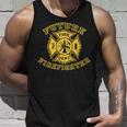 Firefighter Future Firefighter Unisex Tank Top Gifts for Him