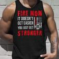 Firefighter Proud Firefighter Mom Fire Mom Of A Fireman Mother Unisex Tank Top Gifts for Him