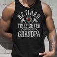Firefighter Retired Firefighter Makes The Best Grandpa Retirement Gift V2 Unisex Tank Top Gifts for Him