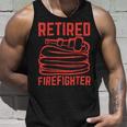 Firefighter Retired Firefighter Pension Retiring V2 Unisex Tank Top Gifts for Him