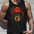 Firefighter Rottweiler Firefighter Rottweiler Dog Lover V2 Unisex Tank Top Gifts for Him