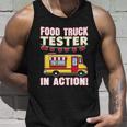 Food Truck Tester In Action Gift Street Food Truck Gift Foodtruck Meaningful Gif Unisex Tank Top Gifts for Him