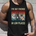 French Bulldog Dog Ive Got Friends In Low Places Funny Dog Unisex Tank Top Gifts for Him