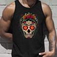 Frida Calavera Dia De Los Muertos Day Of The Dead Unisex Tank Top Gifts for Him