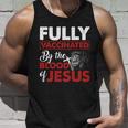Fully Vaccinated By The Blood Of Jesus Lion God Christian Tshirt Unisex Tank Top Gifts for Him