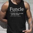 Funcle Definition Another Term For Uncle Just Way Cooler Unisex Tank Top Gifts for Him