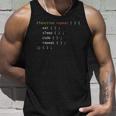 Function Repeat Eat Sleep Code Repeat Funny Programmer Men Women Tank Top Graphic Print Unisex Gifts for Him