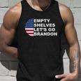 Funny Anti Biden Empty Shelves Joe Lets Go Brandon Anti Biden Unisex Tank Top Gifts for Him