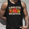 Funny Cute Christmas Gangsta Wrapper T-Shirt Graphic Design Printed Casual Daily Basic Unisex Tank Top Gifts for Him