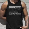 Funny Engineer Noun Definition Tshirt Unisex Tank Top Gifts for Him